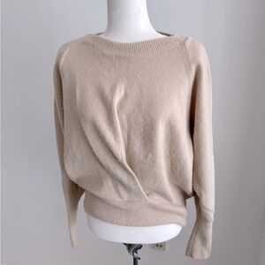 IRO Cream Cowl Neck Sweater